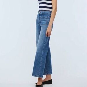 Madewell 31 12 the perfect vintage wide leg jeans